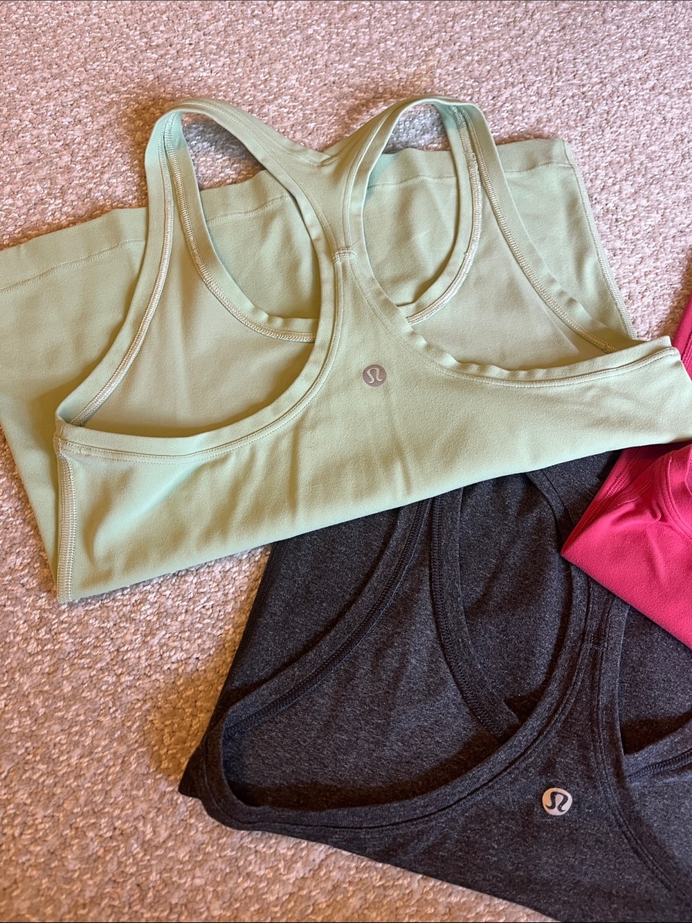 BUNDLE — Lululemon cool racerback cropped tanks - Picture 2 of 6